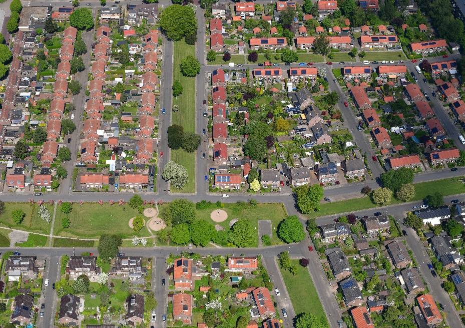 luchtfoto benedenbuurt